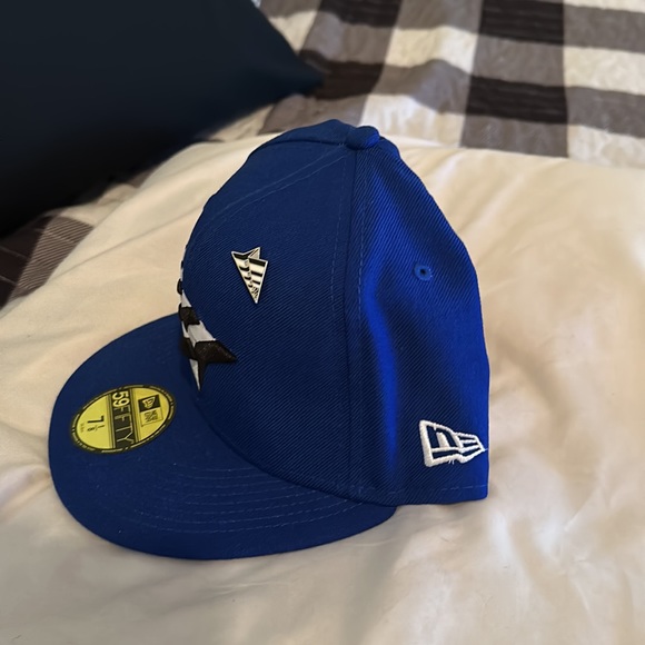 Paper Plane by Jay Z Accessories Jay Z Paper Plane Brand Fitted Hat